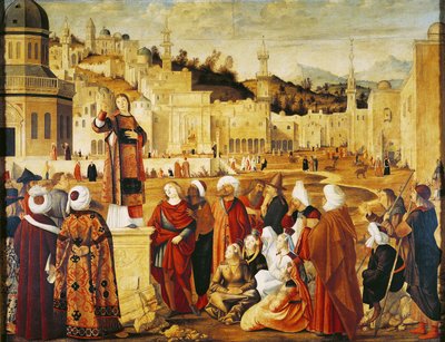 San Stefano predica da Vittore Carpaccio